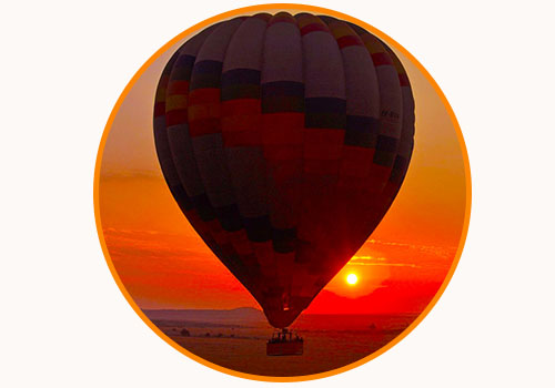 Hot air balloon flights